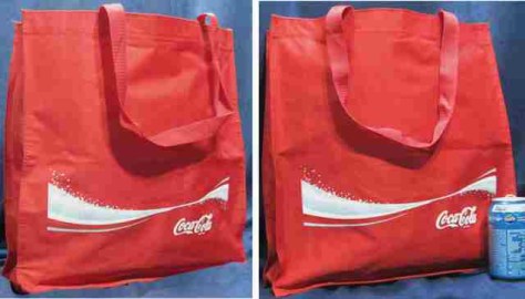 BOLSO CUADRADO COCACOLA